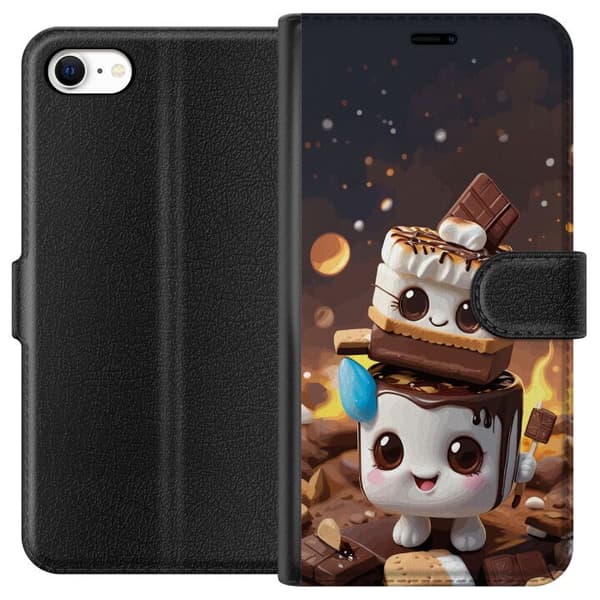 Kompatibelt Lommeboketui til Apple iPhone 6 Søt dessertdesign med marshmallow