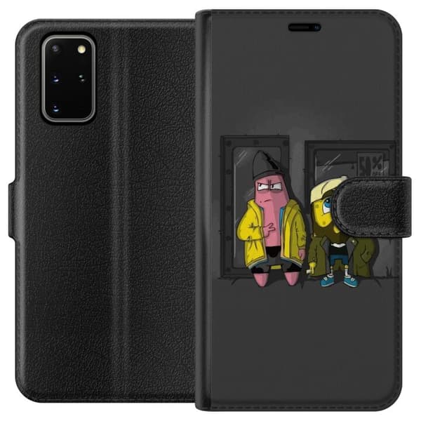 Kompatibelt Plånboksfodral till Samsung Galaxy S20+ Spongebob