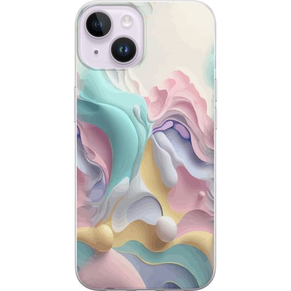 Kompatibel Mobilcover til Apple iPhone 15 Plus Pastel
