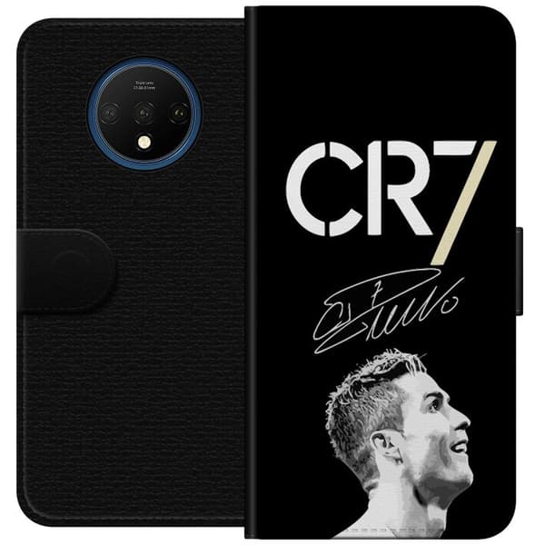 Kompatibel Tegnebogsetui til OnePlus 7T CR7 Ronaldo