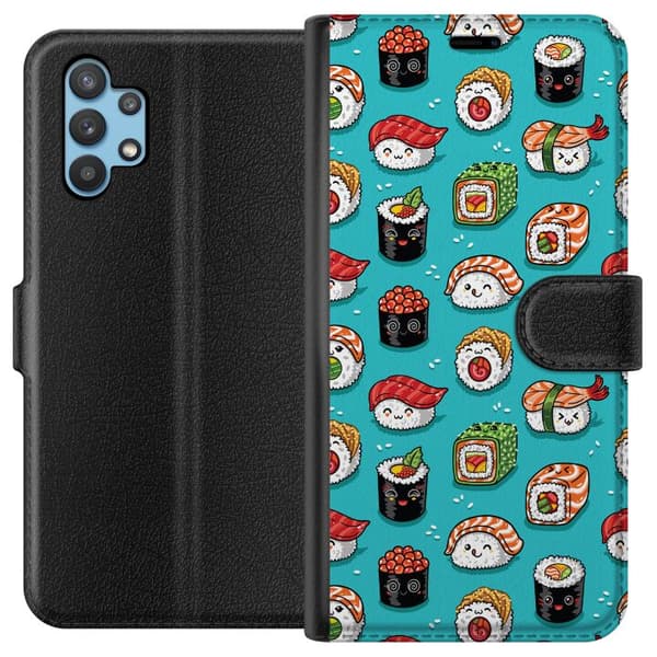 Kompatibelt Plånboksfodral till Samsung Galaxy A32 5G Sushi