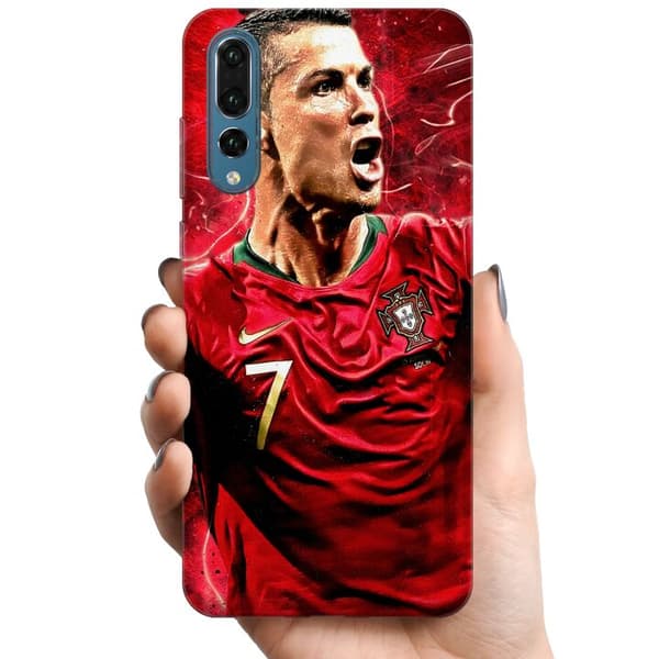 Kompatibelt Mobildeksel til Huawei P20 Pro Cristiano Ronaldo