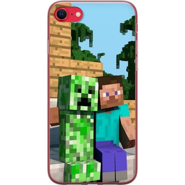 Kompatibel Mobilcover til Apple iPhone 8 MineCraft