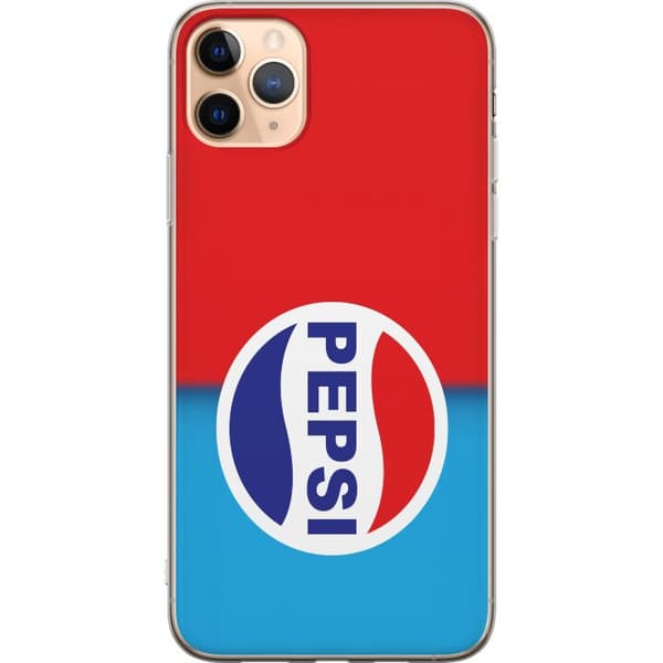 Kompatibelt Mobildeksel til Apple iPhone 11 Pro Max Ikonisk Pepsi-design