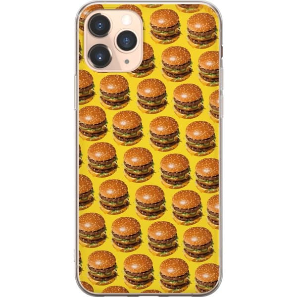 Kompatibelt Mobildeksel til Apple iPhone 11 Pro Grafisk hamburgermønster for matelskere
