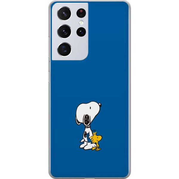 Kompatibelt Mobildeksel til Samsung Galaxy S21 Ultra 5G Snoopy Snobben