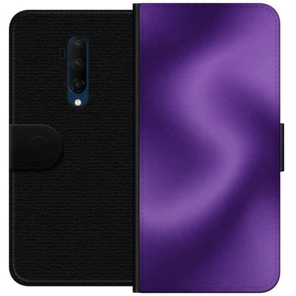 Kompatibelt Plånboksfodral till OnePlus 7T Pro Purple Motion