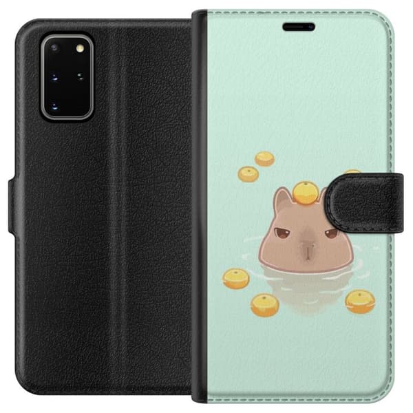 Kompatibelt Plånboksfodral till Samsung Galaxy S20+ Capybara