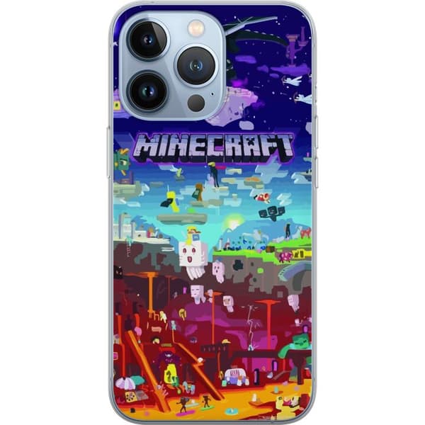 Kompatibelt Mobildeksel til Apple iPhone 13 Pro Minecraft