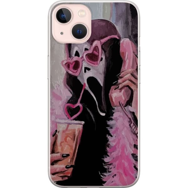 Kompatibelt Mobilskal till Apple iPhone 13 Ghostface
