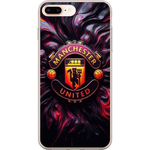 Kompatibelt Mobilskal till Apple iPhone 8 Plus Manchester United