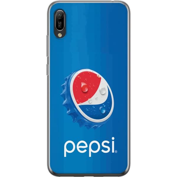 Kompatibelt Mobildeksel til Huawei Y6 Pro (2019) Moderne drikke-inspirert design