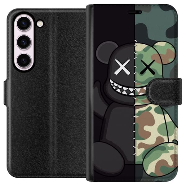Kompatibelt Plånboksfodral till Samsung Galaxy S23 Army