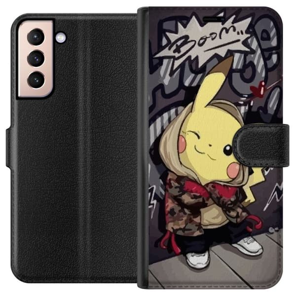 Kompatibelt Lommeboketui til Samsung Galaxy S21 Pokemon