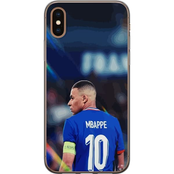 Kompatibelt Mobildeksel til Apple iPhone XS Max Kylian Mbappé Frankrike