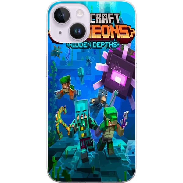 Kompatibelt Mobilskal till Apple iPhone 14 Minecraft