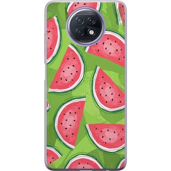 Kompatibel Mobilcover til Xiaomi Redmi Note 9T Vattenmelon