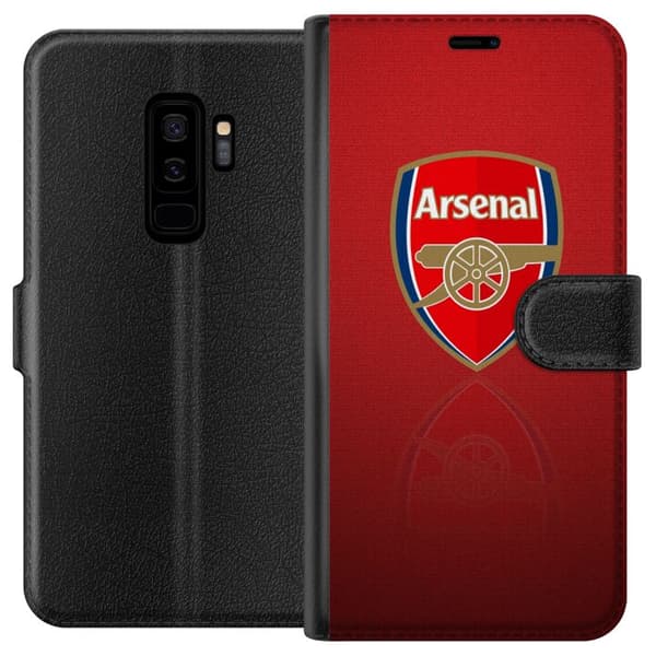 Kompatibelt Plånboksfodral till Samsung Galaxy S9+ Arsenal