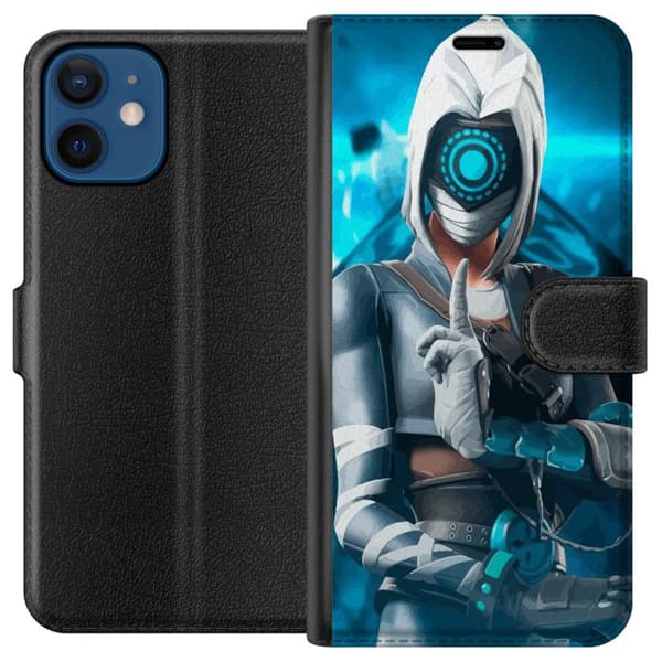 Kompatibel Tegnebogsetui til Apple iPhone 12 Fortnite