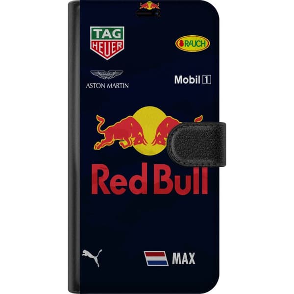 Kompatibelt Plånboksfodral till Apple iPhone 13 mini Red Bull Formula 1