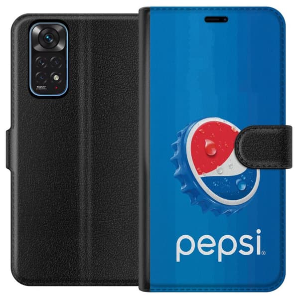 Kompatibelt Lommeboketui til Xiaomi Redmi Note 11 Moderne drikke-inspirert design
