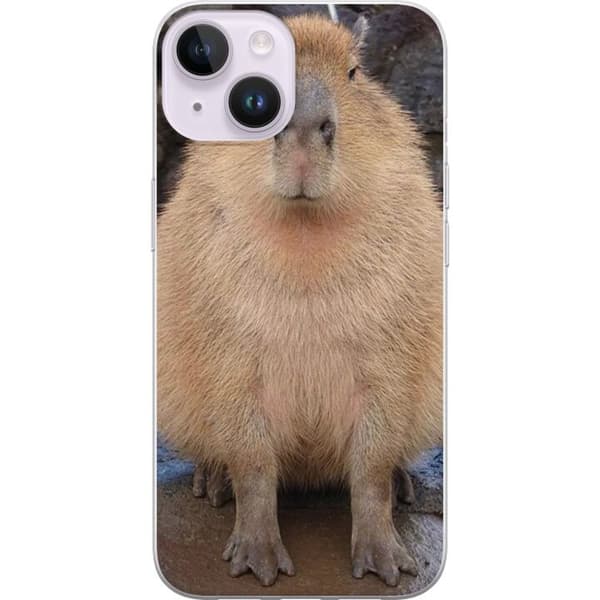 Kompatibel Mobilcover til Apple iPhone 14 Capybara