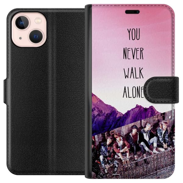 Kompatibelt Plånboksfodral till Apple iPhone 13 mini K-POP BTS