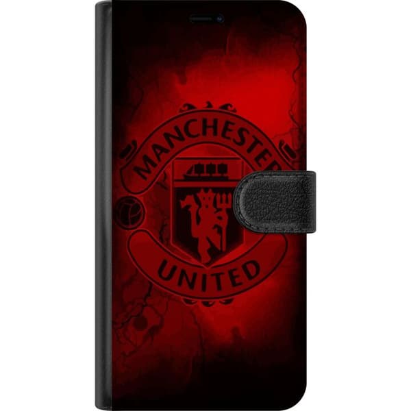 Kompatibelt Plånboksfodral till Apple iPhone 13 mini Manchester United