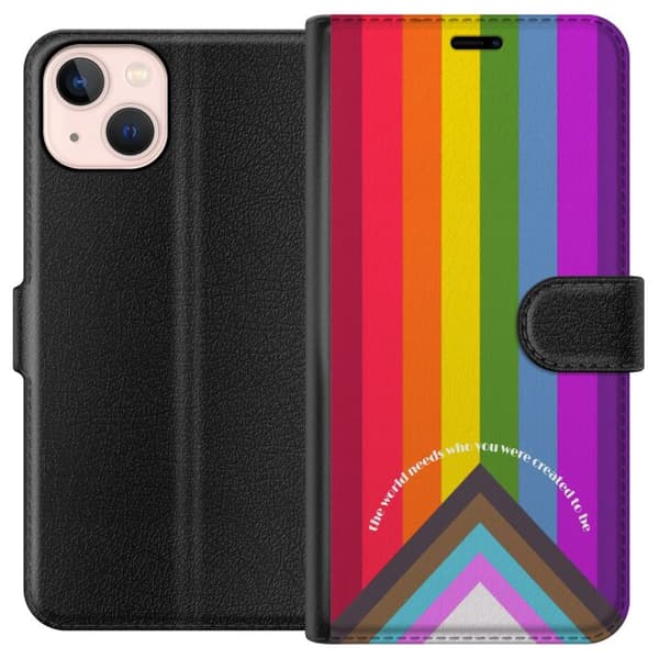 Kompatibelt Lommeboketui til Apple iPhone 13 Hei verden!