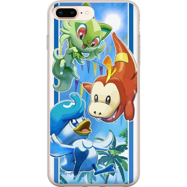 Kompatibelt Mobilskal till Apple iPhone 8 Plus Pokemon Team