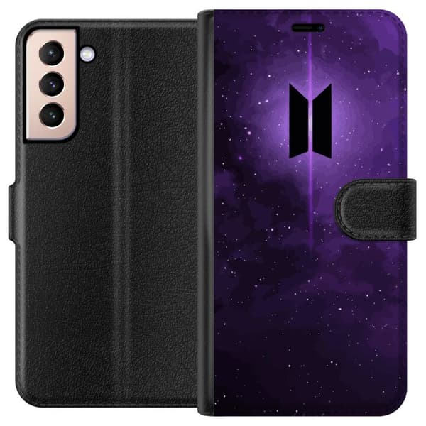 Kompatibelt Lommeboketui til Samsung Galaxy S21 BTS