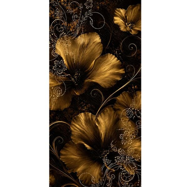 Kompatibelt Plånboksfodral till Apple iPhone 13 Pro Golden Bloom