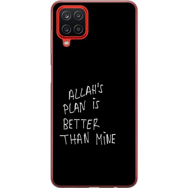 Kompatibel Mobilcover til Samsung Galaxy A12 Allahs plan är bättre än min