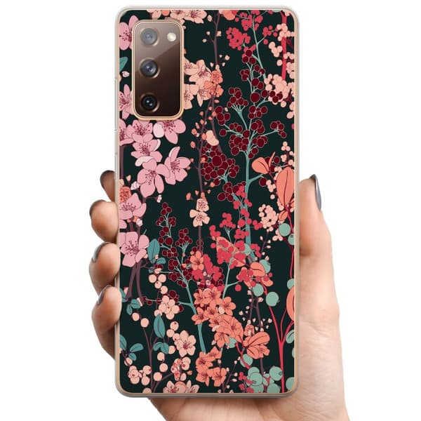 Kompatibelt Mobildeksel til Samsung Galaxy S20 FE Blomster