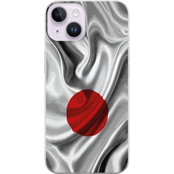 Kompatibel Mobilcover til Apple iPhone 15 Plus Modern rumdesign med abstrakt planet