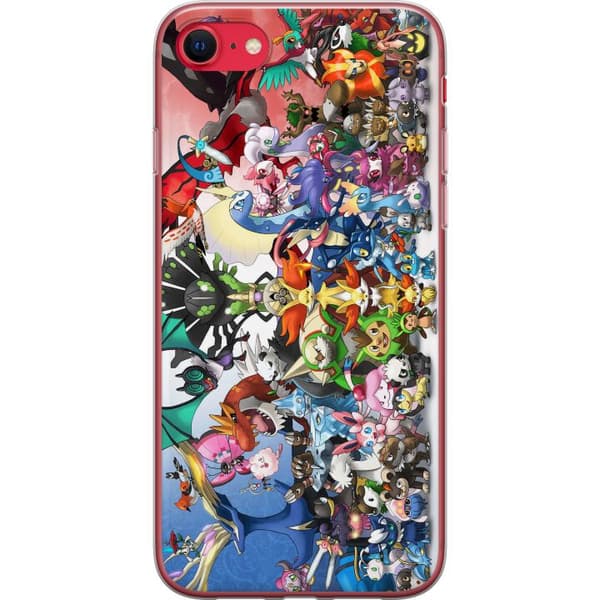 Kompatibelt Mobildeksel til Apple iPhone SE (2022) Pokemon