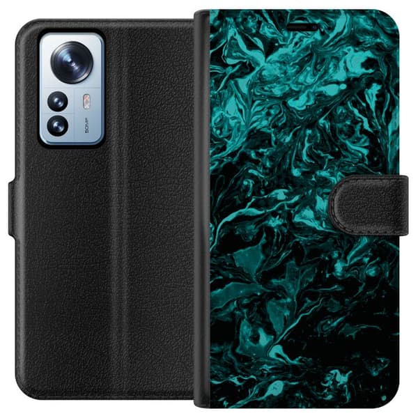 Kompatibel Tegnebogsetui til Xiaomi 12 Pro Mønster