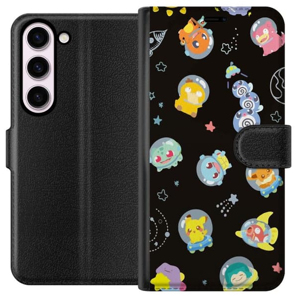 Kompatibel Tegnebogsetui til Samsung Galaxy S23 Pokemon