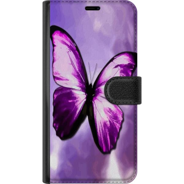 Kompatibel Tegnebogsetui til Samsung Galaxy A05s Sommerfugl
