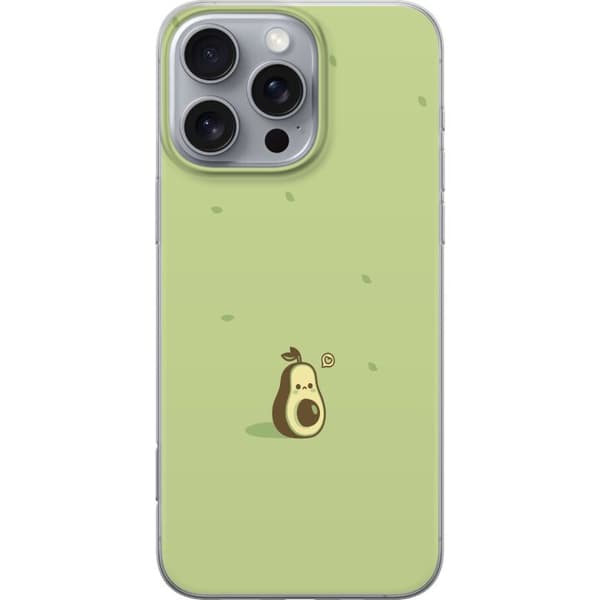 Kompatibelt Mobildeksel til Apple iPhone 16 Pro Max Lonely Avocado