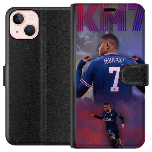 Kompatibelt Lommeboketui til Apple iPhone 13 mini Kylian Mbappé