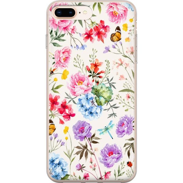 Kompatibelt Mobildeksel til Apple iPhone 7 Plus Blomsterselskapet