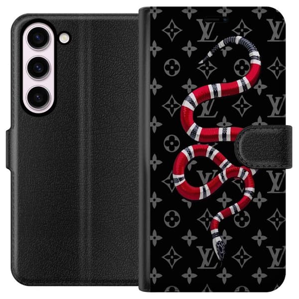 Kompatibelt Plånboksfodral till Samsung Galaxy S23 Snake