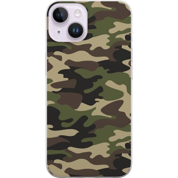 Kompatibelt Mobilskal till Apple iPhone 14 Plus Militär