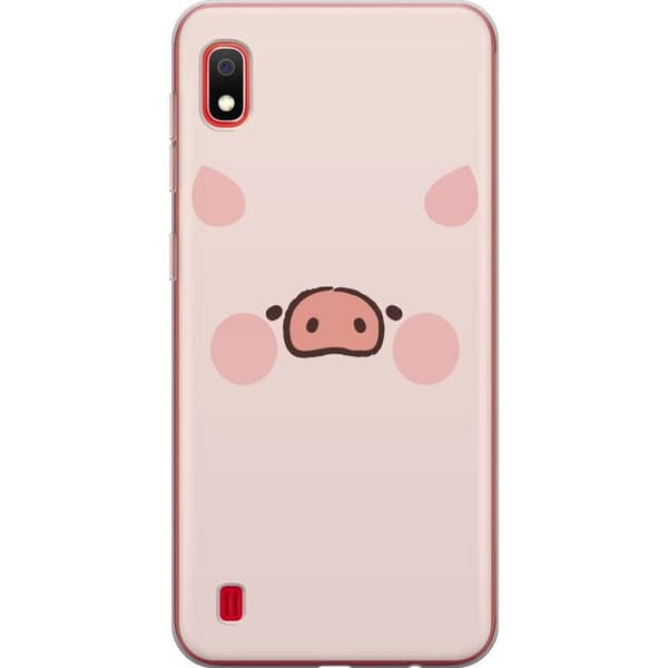 Kompatibelt Mobildeksel til Samsung Galaxy A10 Minimalistiskt grisansikte