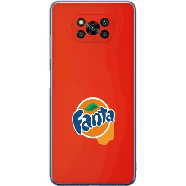 Kompatibel Mobilcover til Xiaomi Poco X3 Pro Elegant appelsinformation design