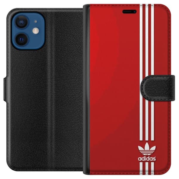 Kompatibel Tegnebogsetui til Apple iPhone 12 mini Adidas