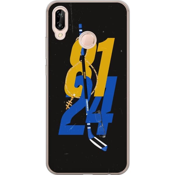 Kompatibelt Mobildeksel til Huawei P20 lite Hockeynummer med klubba