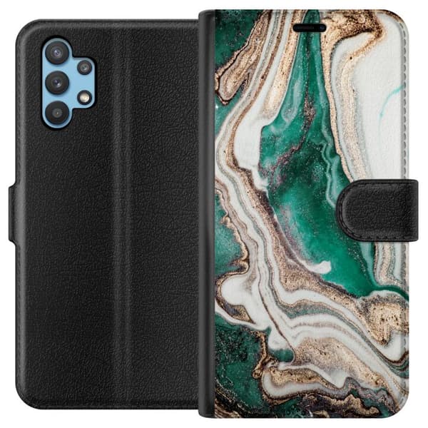 Kompatibelt Plånboksfodral till Samsung Galaxy A32 5G Jungle
