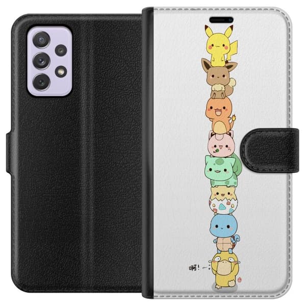 Kompatibelt Lommeboketui til Samsung Galaxy A52s 5G Pokemon